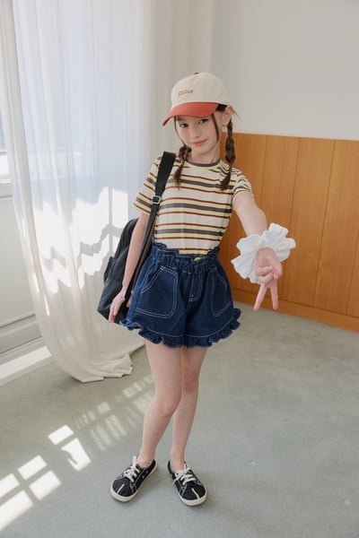 041026荷葉短褲(兩色)11