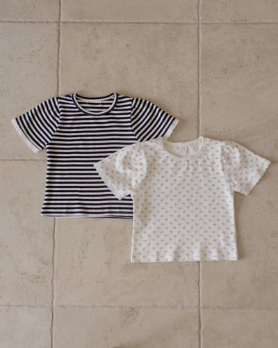 032706條紋花上衣(兩色)1