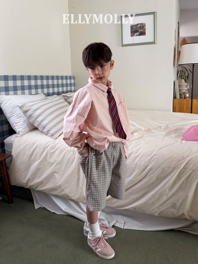 040763格子短褲(三色)13