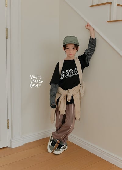 42917線條束口褲(五色)8