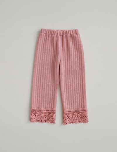 15517花邊針織褲(三色)3