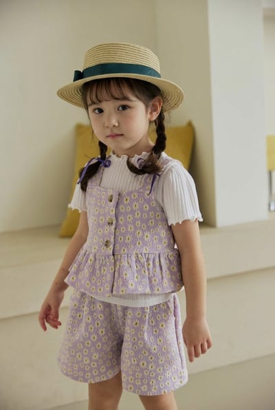 042337親子花短褲(五色)4