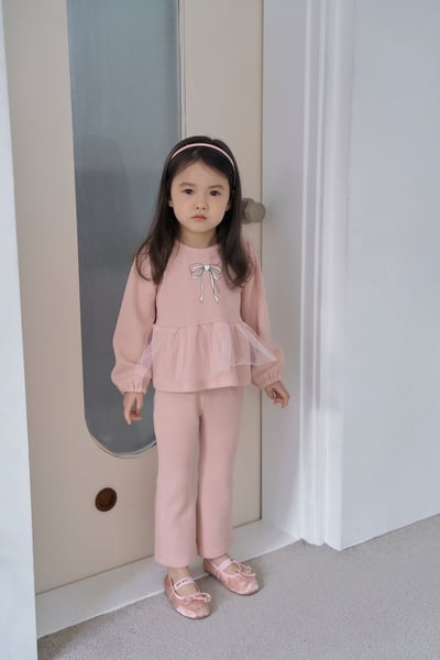 25427粉紅蝴蝶結套裝8