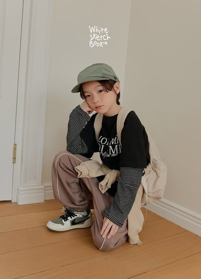 42911英文假兩件上衣(兩色)10