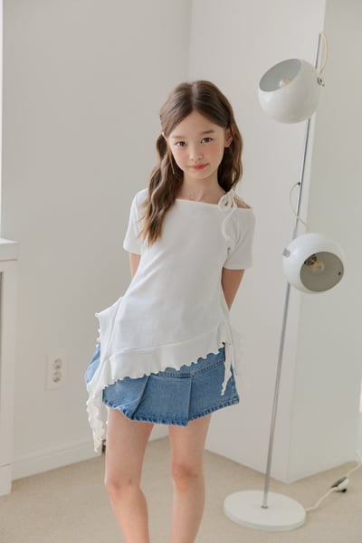 041040造型綁帶上衣(兩色)8