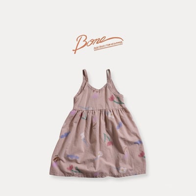 041705細肩花連身裙(兩色)2