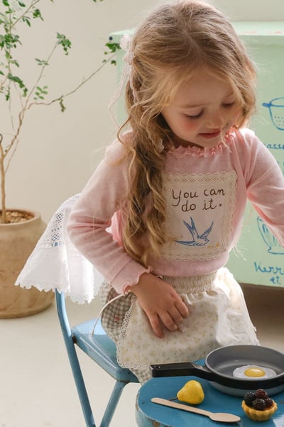 15501花邊小鳥上衣(三色)8