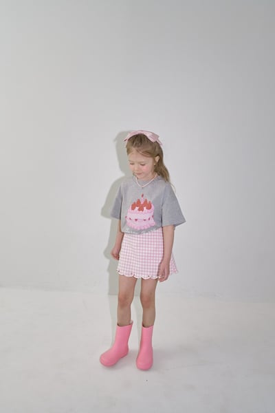 042239花邊格子裙(兩色)6