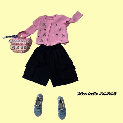 53018蝴蝶結外套組(兩色)2