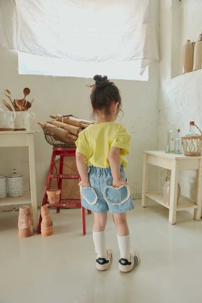 040103愛心口袋牛仔短褲7