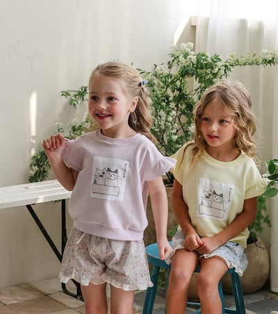 032353貓咪上衣(兩色)7