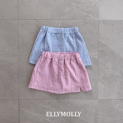 040729格子褲裙(兩色)6