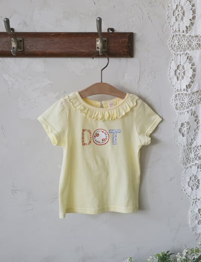 032335荷葉領圖樣上衣(四色)7