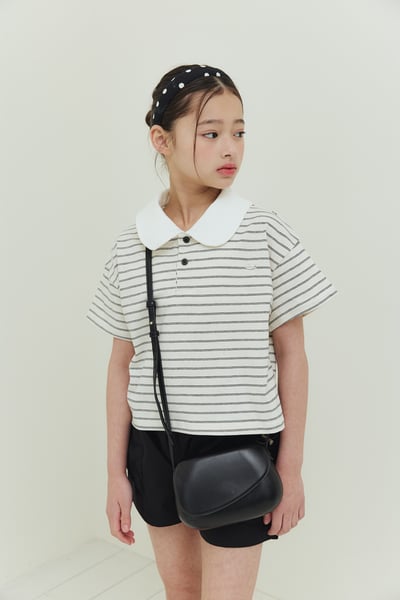 032431翻領條紋上衣(兩色)8