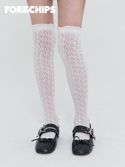 042064花邊襪(兩色)2