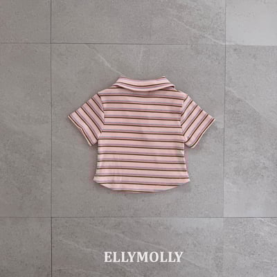 040730翻領條紋上衣(兩色)5