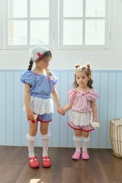 041430愛心格子套裝(兩色)8