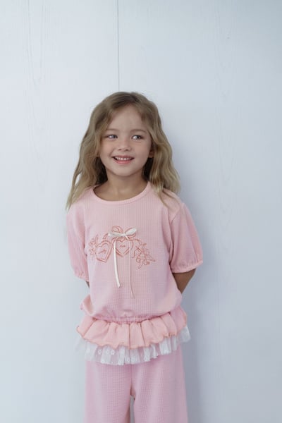 032718愛心蝴蝶結套裝(兩色)9