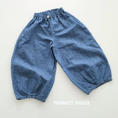 031808牛仔泡泡褲(兩色)2