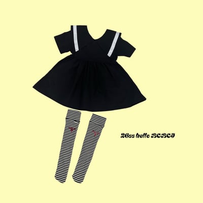 53022造型連身裙(兩色)3