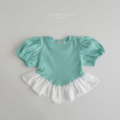 040108造型泡泡袖上衣(兩色)4