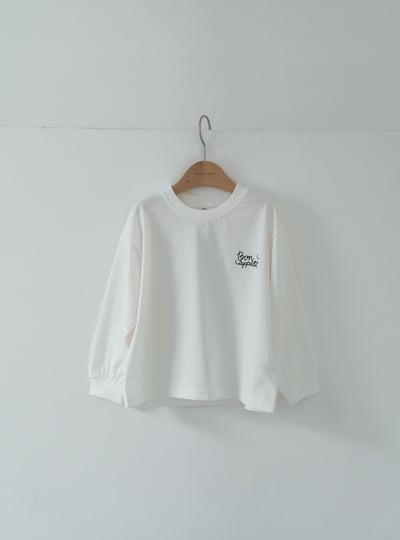 25428英文蝴蝶結上衣1