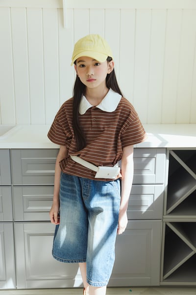 032433深藍刷色牛仔短褲4