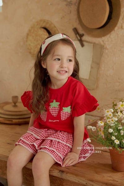 040123紅格蛋糕褲裙3