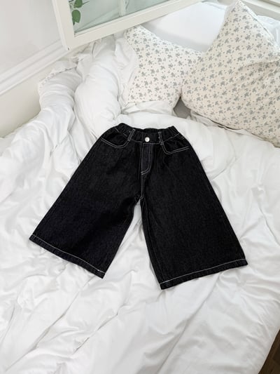 032428深藍牛仔短褲2