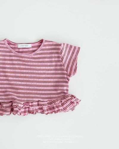 040519條紋造型上衣(兩色)3