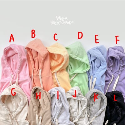 42921彩色連帽上衣(十二色)1