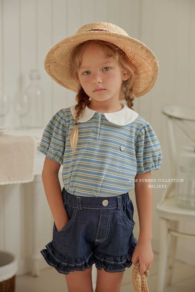 040119翻領條紋上衣(兩色)11