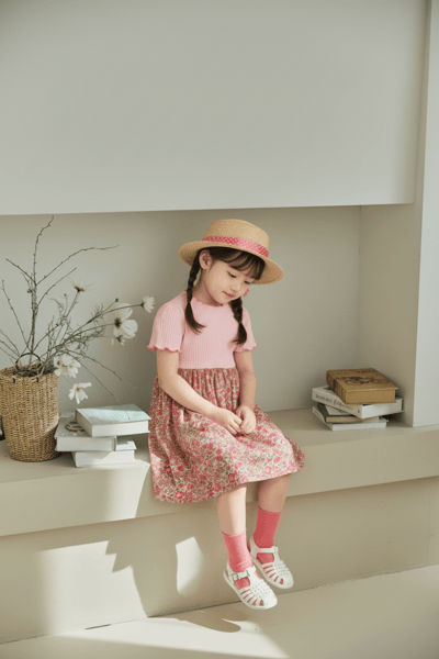 042336花連身裙(兩色)6