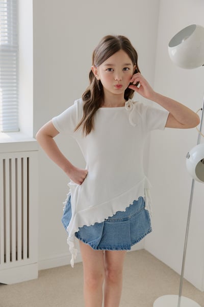 041040造型綁帶上衣(兩色)6