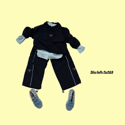 53025親子翻領上衣4