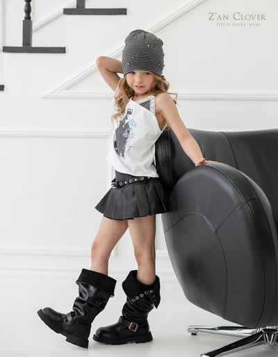 032528時尚百褶裙(兩色)14