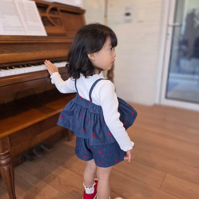 11204愛心牛仔套裝6