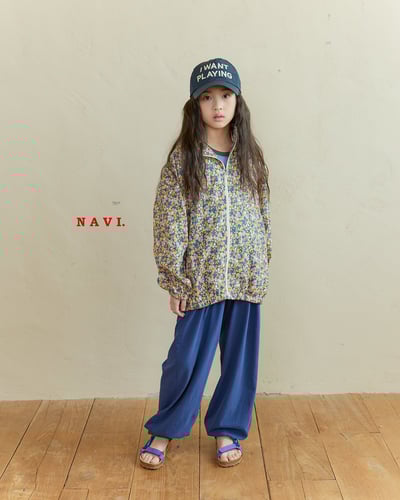 041509立領花外套(兩色)14