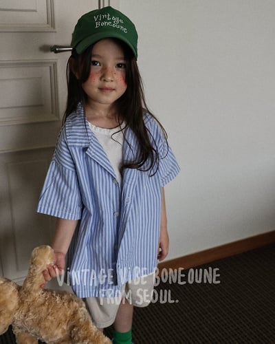 041751翻領直紋上衣7