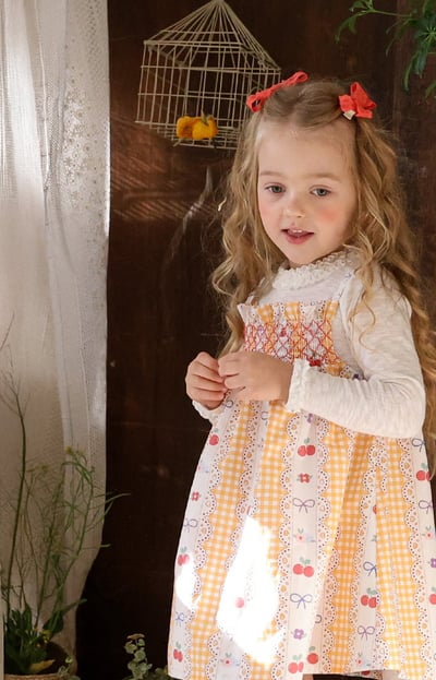 15528櫻桃格子背心裙(三色)10