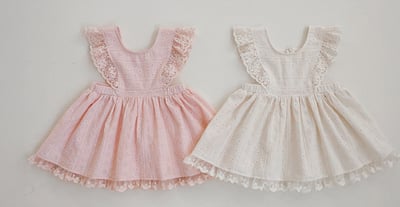 15522浪漫花邊圍裙背心裙(兩色)1