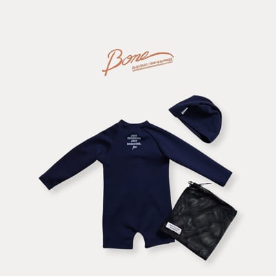 041765深藍連身泳裝3