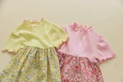 042336花連身裙(兩色)4