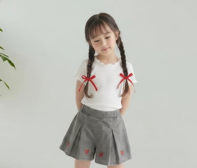 042335草莓褲裙(三色)4