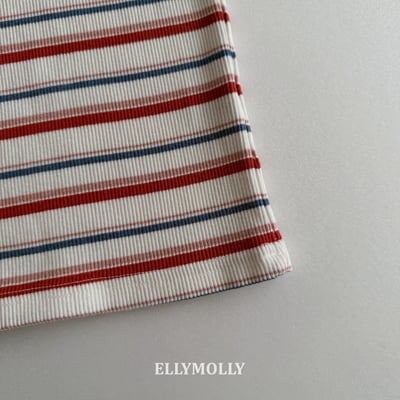 040778翻領條紋連身裙(兩色)7