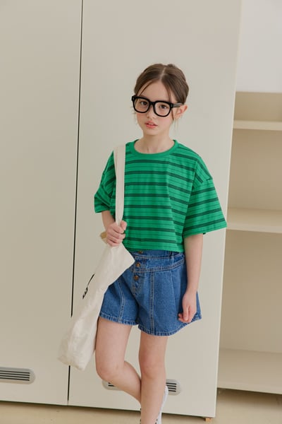 041036條紋短上衣(兩色)9