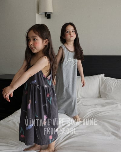 041705細肩花連身裙(兩色)7