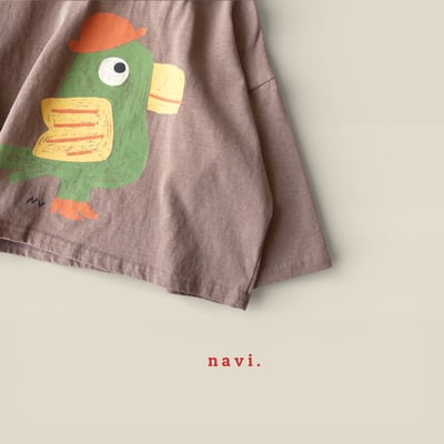 30030手繪小鳥上衣(兩色)10