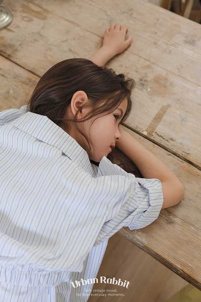 040511翻領直紋上衣1