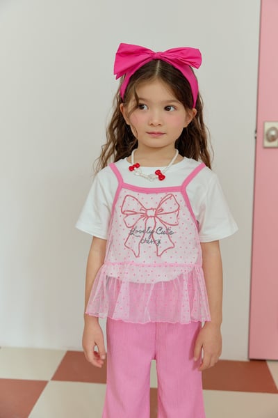 041403蝴蝶結髮圈(兩色)10